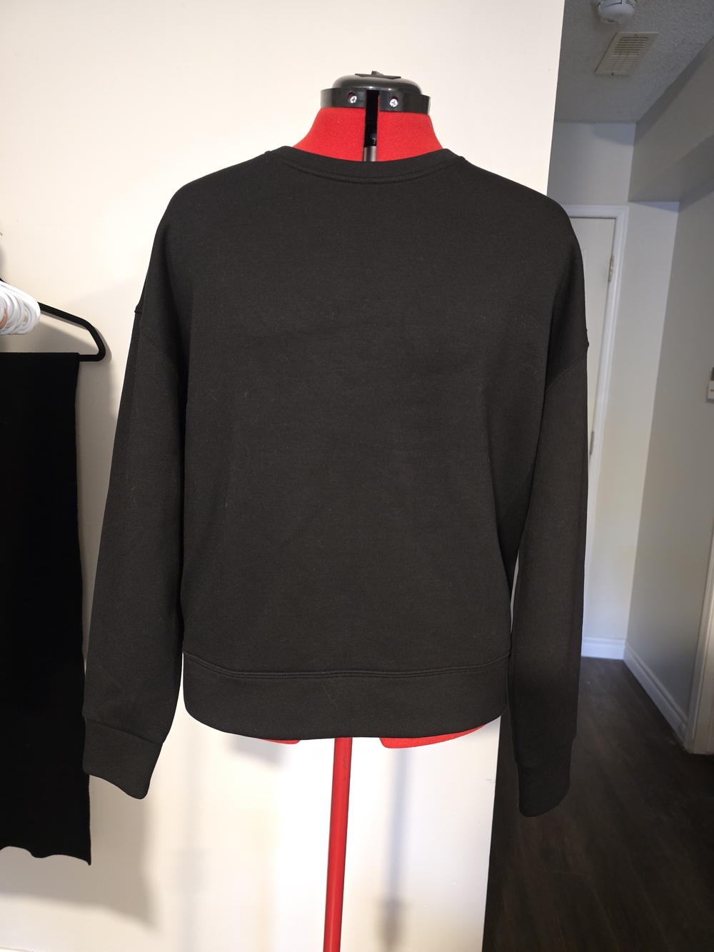 Lazy Pants Black Crewneck Sweater